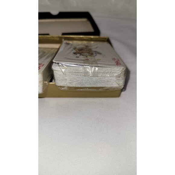 Vintage Leader Dogs for the Blind 50 Years Playing Cards 2 Decks W Box 1 Pk Open - Picture 6 of 7